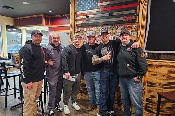 ktf posing for a picture at the local tavern